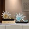 Nice Light Luxury Ocean Crystal Home Decor Ornaments Soulmates Starfish Model Living Room Decorations Housewarming Gift