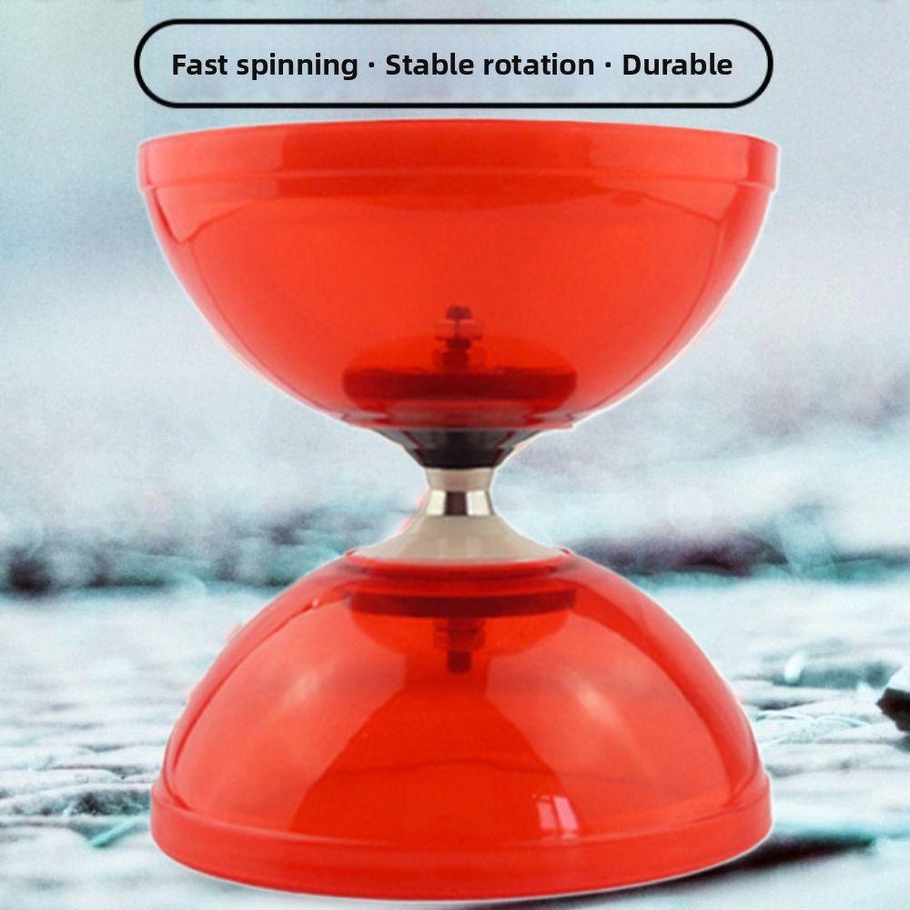 Мягкий китайский йо-йо диаболо набор кожаный диаболо игрушка портативный китайский диаболо ребенок