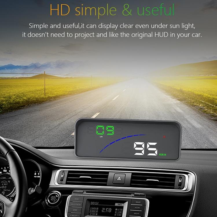 P9 HUD 3.6 inch Car OBD2 Smart Digital Meter