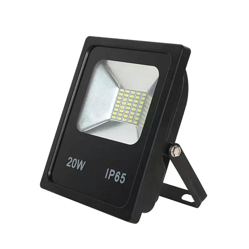 DC12-80V LED Floodlight 10W 20W 30W 50W 100W Waterproof IP66 DC 12V Flood Light Professional Outdoor Spotlight For Night Market