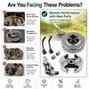 .325-7T Clutch Drum Oil Pump Kit for Husqvarna 455 460 Rancher w/ Oil Pressure Line OEM 537291702 Chaaw Parts Repair Kit
