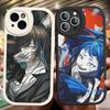 Чехол для телефона Ado Kyogen X Uta Anmie для iPhone 16 15 14 13 12 11 Pro Max Plus Кожаная обложка