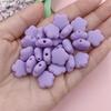 Creative DIY Necklace Fashion Rubber 30PCS 10 Colors Loose Beads Flowers Beads Jewelry Making 15*7mm Bracelets