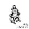 Wedding Anniversary Charms Bulk Octopus Seahorse Crab Shrimp Charms Pendant Cheapest Items Pendants For Bracelets