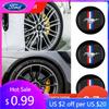 Car Sticker Hot For Ford 4pcs 56mm Car Wheel Hub Center Cap Emblem Stickers For Ford Mustang spoiler Shelby GT 350 500 Cobra e F