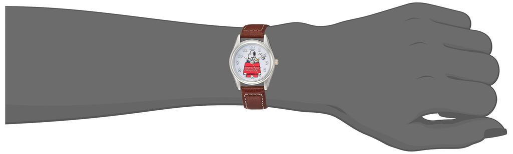 Часы Snoopy Analog Водонепроницаемый кожаный ремешок WW18096SN Коричневый [ALIAS] Женские [Товар]