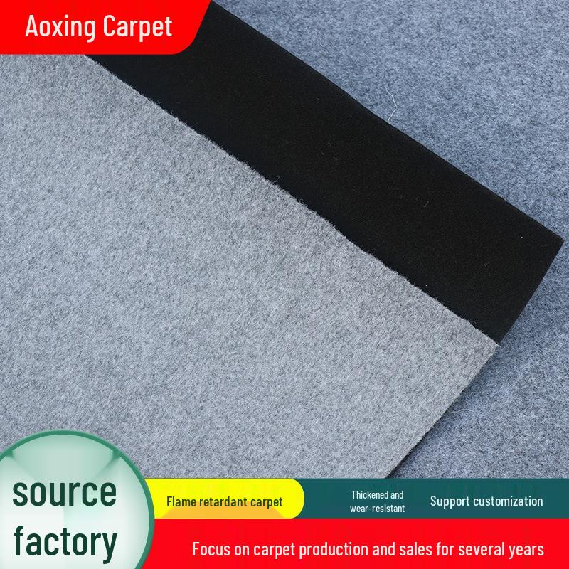B1 Grade Fireproof Carpet for Billiard Halls and Cinemas