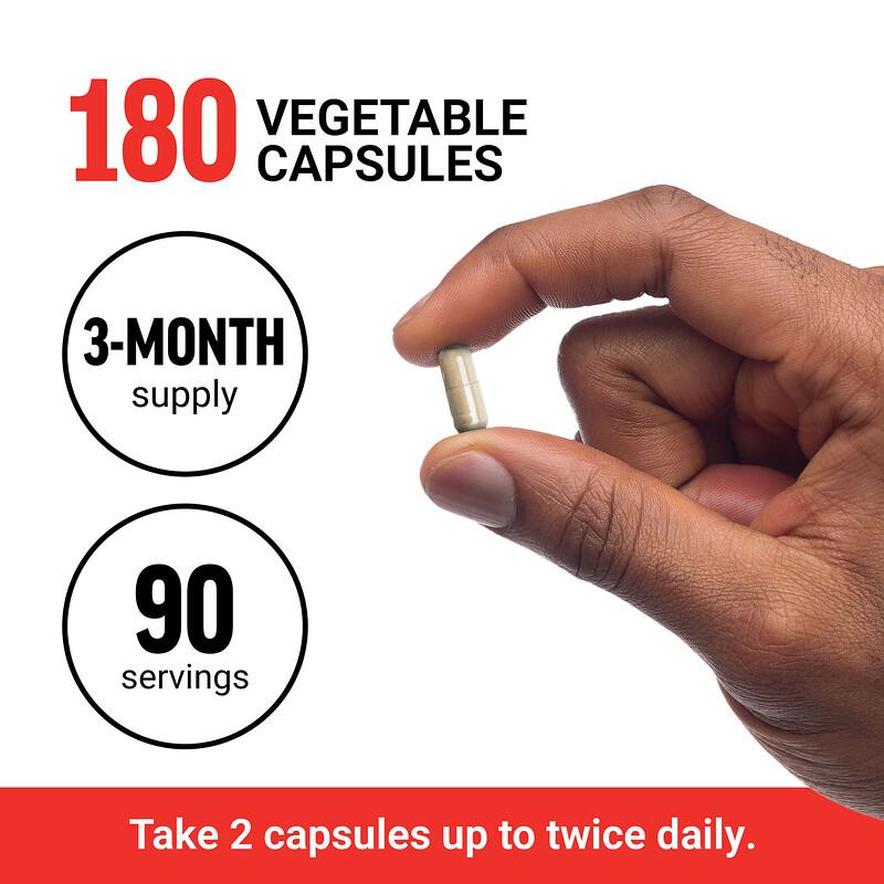 Magnesium Glycinate, 180 Vegetable Capsules (70 mg per Capsule)