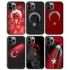 Турция Турецкий Флаг Чехол для Телефона Задняя Крышка для iPhone 17 Air 16 15 14 13 11 12 Pro Max Plus Корпус Coque