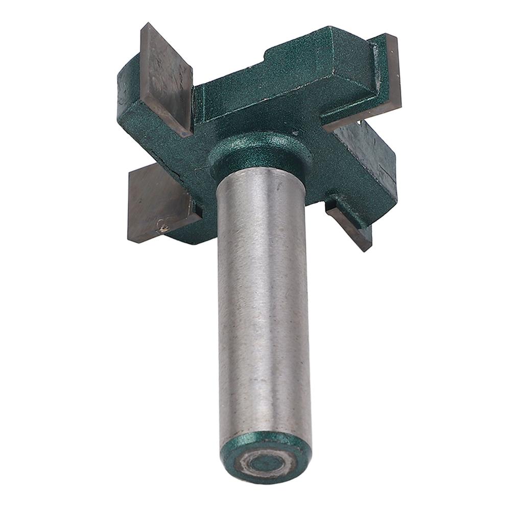 Фреза ЧПУ 4-зубая Т-образная для выравнивания поверхности, деревообрабатывающая фреза, хвостовик 12 2