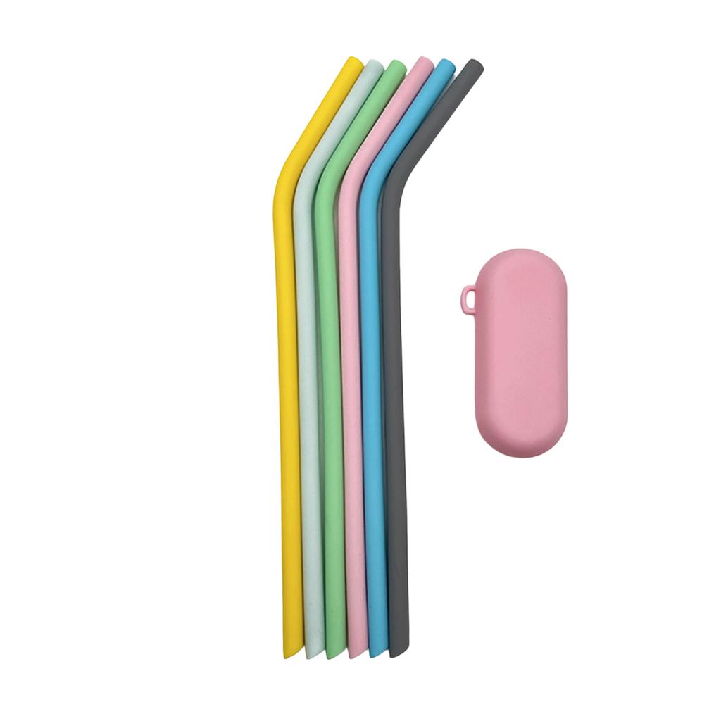 Reusable Silicone Straw For High-Temperature Drinking Straw Coffee