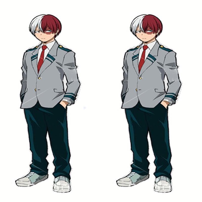 Premium Quality My/boku No Hero Academia Shoto Todoroki U.a. High School Ver. Cosplay Shoes For Stylish Fans
