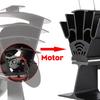Eco-Friendly Self-Power Fireplace Stove Heating Motor for Fan Replacement Parts