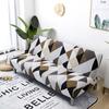 Nordic Sofa Cover No Armrest Dust Cover Milk Silk Elastic Sofa Cover Fabric All-Inclusive Sofa Cover