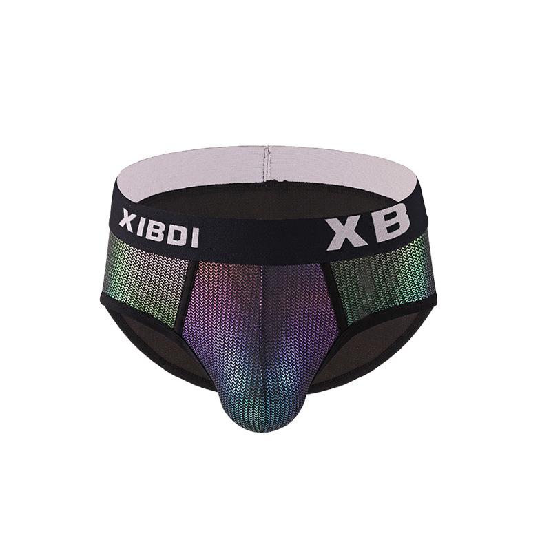 Мужское сексуальное треугольное нижнее белье, персонализированные шорты, мужское дышащее нижнее белье