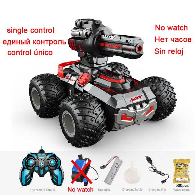 Детский механический танк с дистанционным управлением, распознающий жесты, запускающий водяную бомбу, четырехколесный внедорожник, радиоуправляемая игрушка