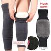 1 Pair Rabbit Fur Knee Pads for Women Winter Warm Men Old People Cold Leg Arthritis Kneepad Knee Support Run Knee Protector