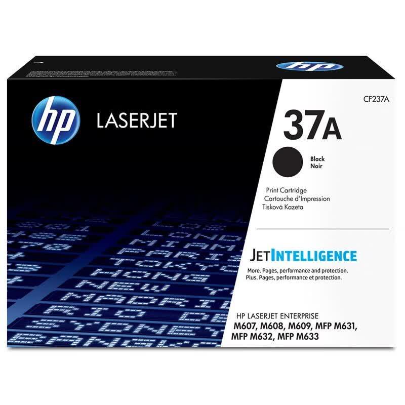 HP CF237A (37А) Черный картридж с тонером