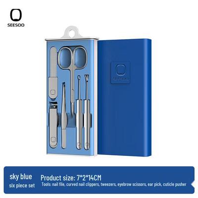 Набор для маникюра и педикюра Seesoo из 6 предметов