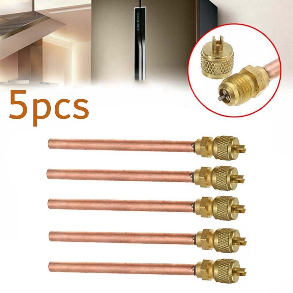 Maintenance Valve 5Pcs Air Conditioner Copper Tube