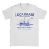 Luca Brasi Fishing Charters 100% Cotton T Shirt For Men Summer Streetwear T-Shirts O Neck Hip Hop Tees Plus Size Pattern Tops