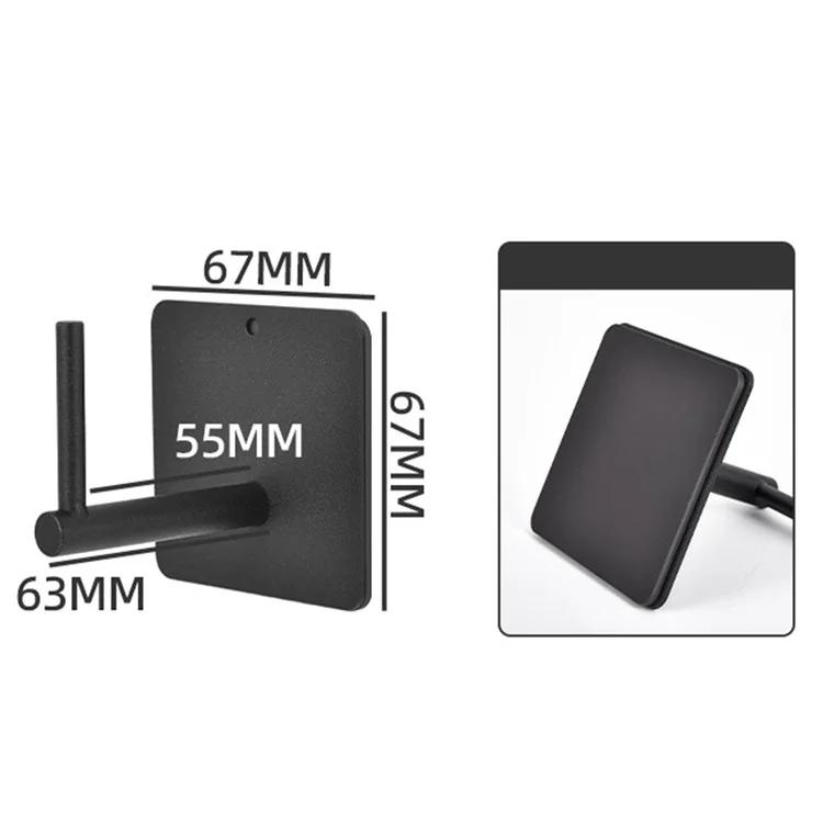 2Pcs Column Shape Carbon Steel Magnetic Hook Kitchen Refrigerator Hanging Hook