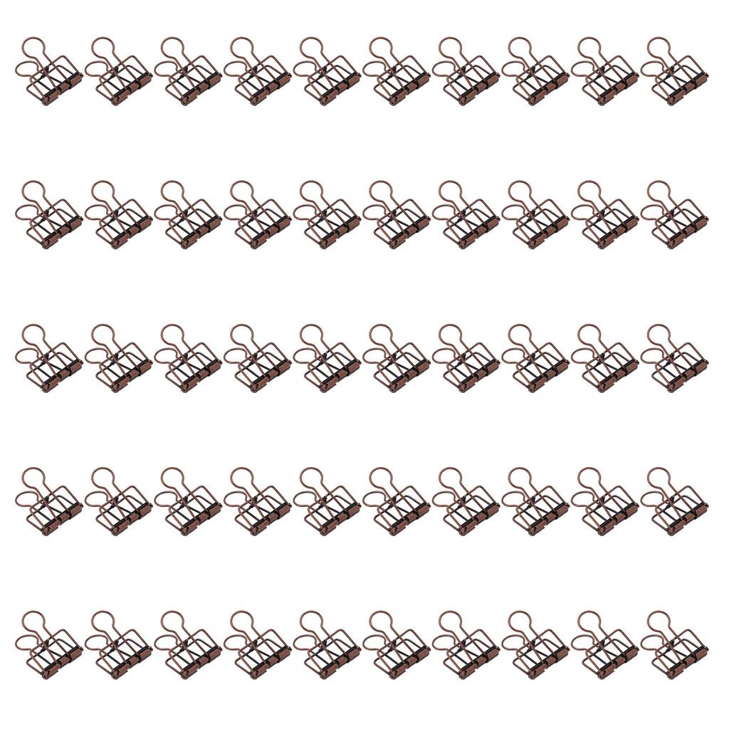 50 шт. зажимов 32 мм металлические с сильной силой зажима полые бумажные скрепки для офиса школы дома