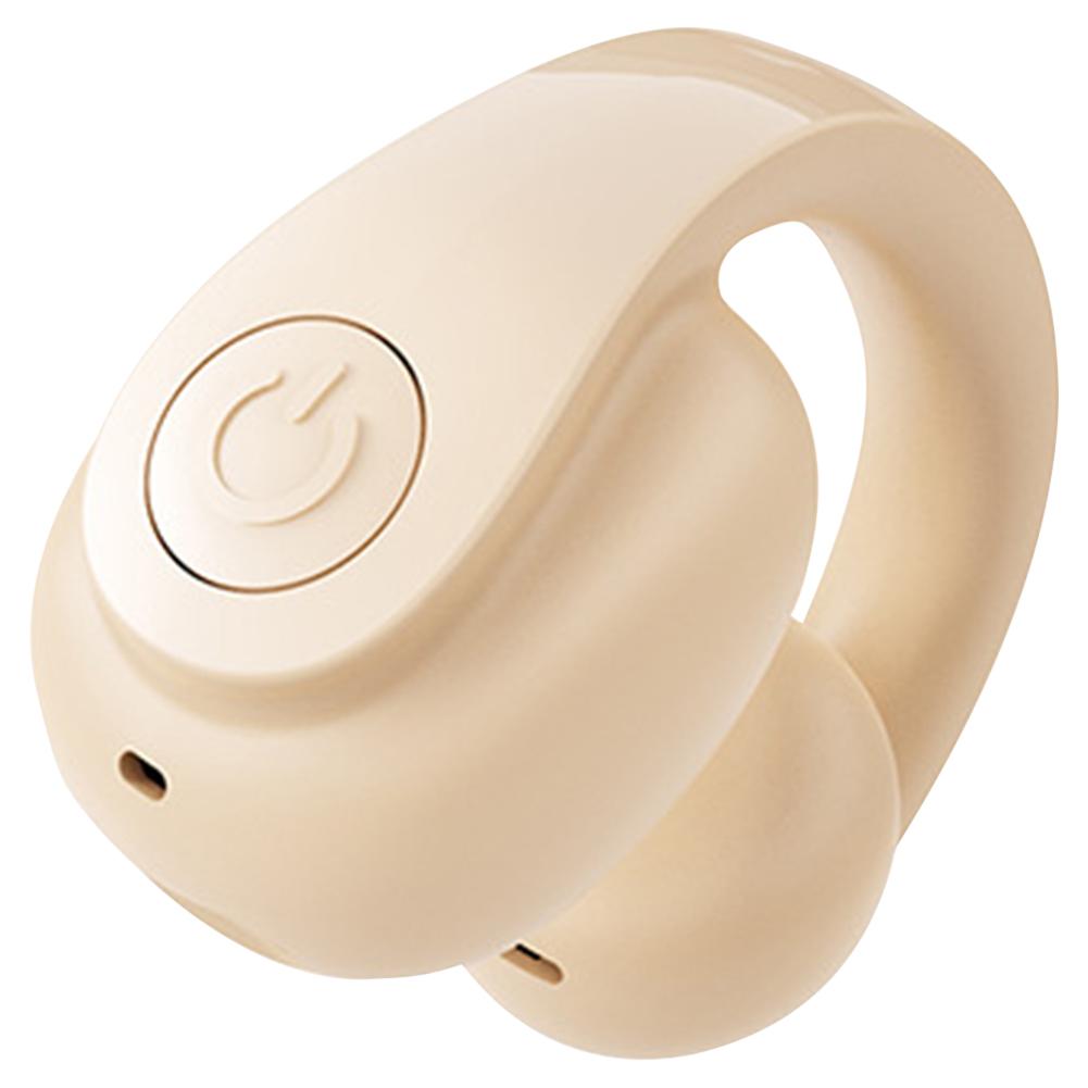 Беспроводные наушники-клипсы на ухо Bluetooth 5.4 с шумоподавлением, Hi-Fi стереогарнитура для бега и занятий спортом