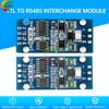 ДЛЯ MCU ARM FPGA Arduino Модуль преобразования TTL в RS485 с автоматическим управлением потоком, преобразование уровней, последовательный порт TTL 3,3 В 5 В, RS485