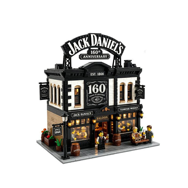 Игрушка-конструктор Jack Daniel's Bar Collection, памятный, креативный, сборный