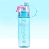 600 мл Бутылки для питья для спорта на открытом воздухе, для тренажерного зала, Новая креативная бутылка для воды с распылителем, Портативные распыляющие бутылки
