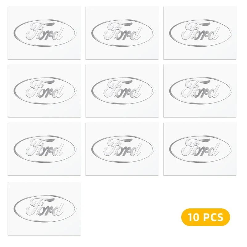 Новые автомобильные аксессуары Сделай сам Металлическая наклейка на автомобиль Логотип Маркировка Эмблема Значок Наклейки Для Ford ST FOCUS 2 3 Mondeo Fiesta Kuga MK2 MK3 MK4