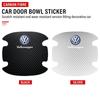 B6 2025 Горячий для Volkswagen 4 шт. Наклейка-эмблема для защиты ручки двери автомобиля Стайлинг автомобиля для VW Volkswagen Golf GTI Bora Passat Jet