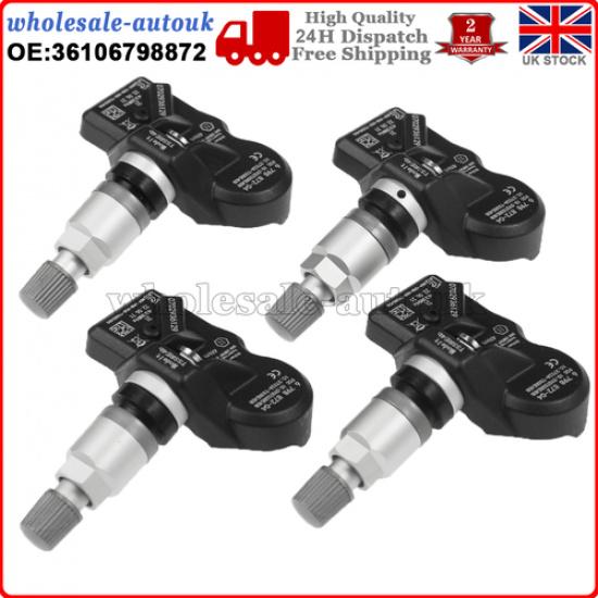 4 шт. Датчик давления в шинах TPMS для BMW F30 328i 335i 640i MINI R57 640i 36106798872