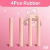 Erasers Pen Retractable Press Pencil Rubber Correction Supplies Stationery