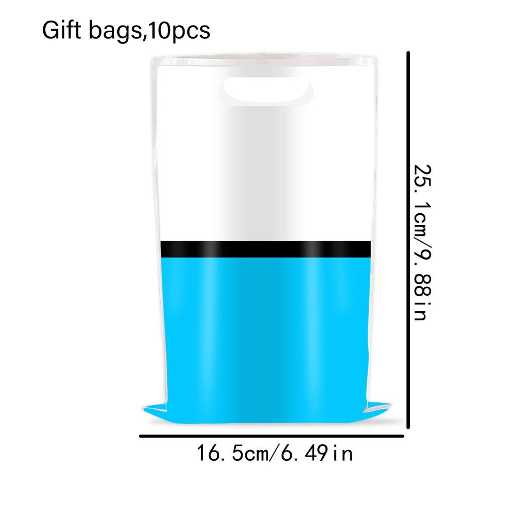 Подарочный пакет для детской вечеринки с принтом «Капибара Итальяна» и «Брейнрот» на день рождения