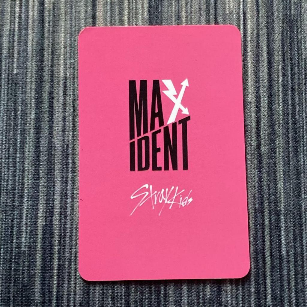 [Б/У] StrayKids Бан Чан Публичная трансляция MAXIDENT 1-я неделя Санок Фотокарточка