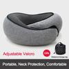 U-shaped Travel Neck Pillow Adjustable Camping Sleeping Cushion New Memory Foam Pillow