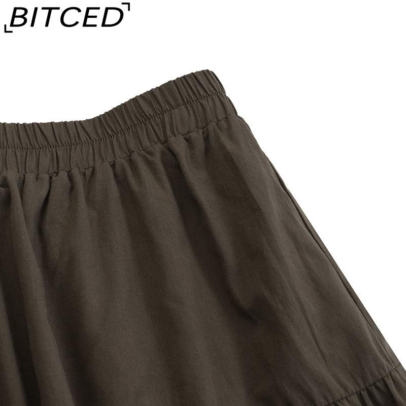 BITCED Женская модная повседневная летняя весенняя юбка