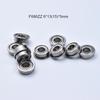 Chrome Steel Metal Sealed Flange Bearings F686ZZ 10pcs 6*13(15)*5mm