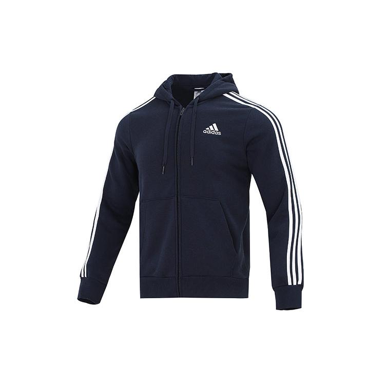 adidas Бесплатная доставка С худи на молнии из флиса AdiClub Essentials с 3 полосками GK9053