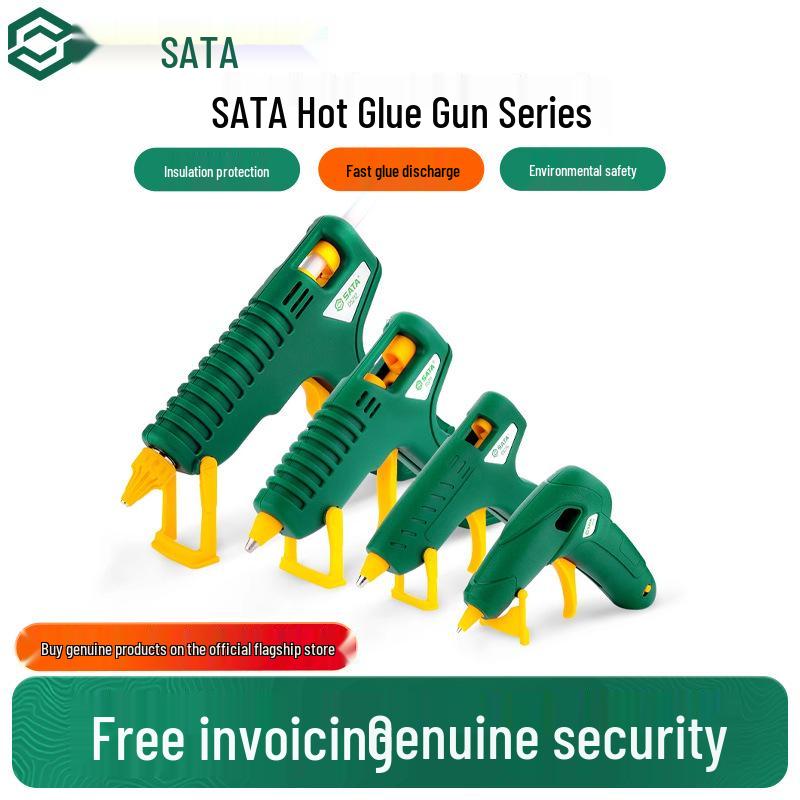 Sata Small Hot Melt Glue Gun for DIY Crafts and Children's Handmade Projects