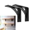 Heavy Duty Shelf Bracket Wall Mount Triangle Bracket Furniture Support Metal Bench Table Countertop Support Rack Hardware
