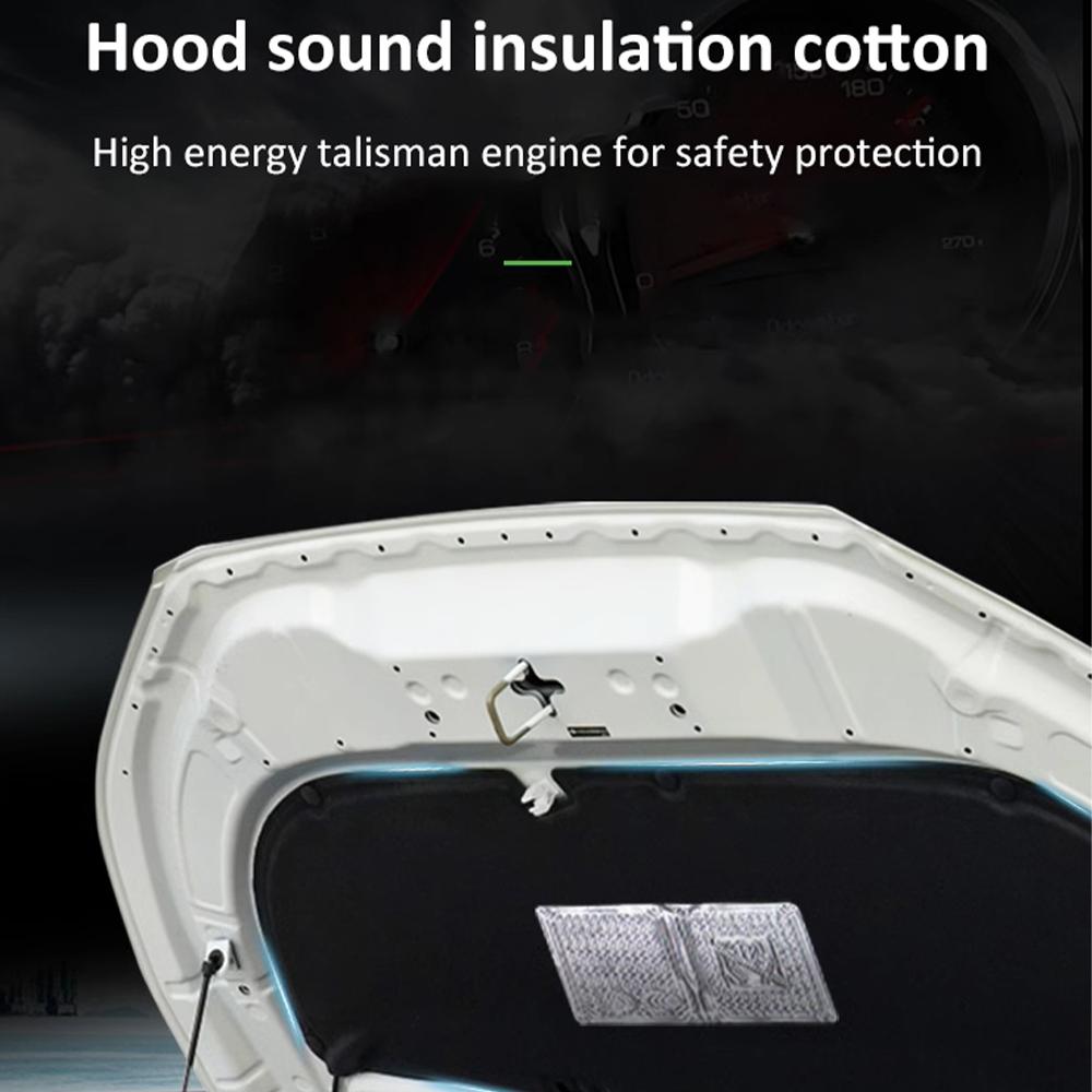 Car Hood Engine Cover for Honda CR-V CRV 4 RM RE 2012~2016 2013 Insulation Liner Cotton Soundproof Thermal Heat Mat Accessories Heat Shields 2