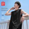 MINISO Мужская майка из чистого хлопка без рукавов