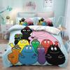 Новый 3D-принт с рисунком L-Les & B-Barbapapa Комплект постельного белья Double Twin King Пододеяльник Одеяло Наволочка Для Мальчиков Девочек Взрослых Спальня