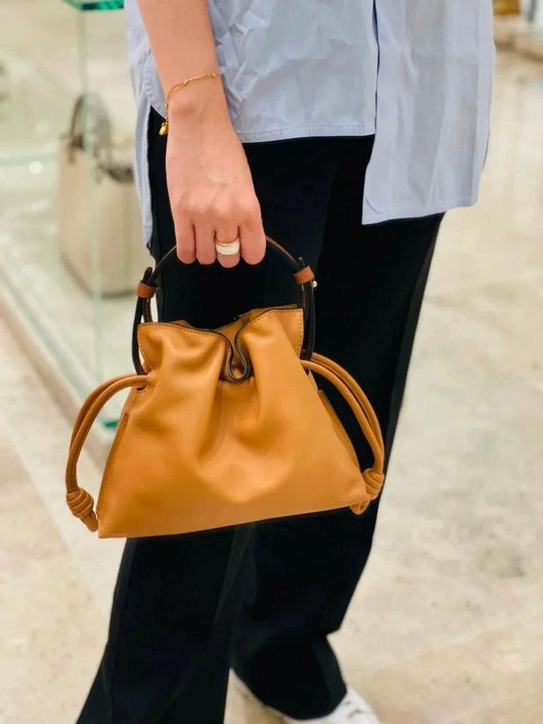 2024 Soft Cowhide Drawstring Bucket Bag – Women's Crossbody In Autumn/Winter Style