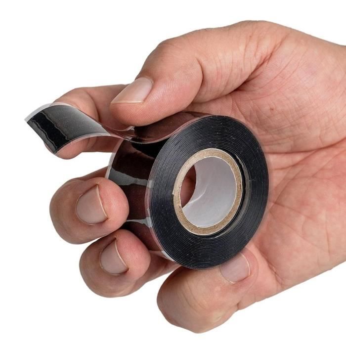 Repair Tape - 3M - Black - 3m X 25mm - Self-amalgamating - Waterproof