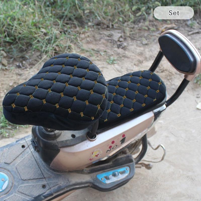 Чехол на сиденье электрического велосипеда, универсальный чехол на сиденье автомобиля, аккумулятора, велосипеда, удобный утолщенный чехол