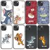 B-71 Tom Jerry Black Case for Redmi 10A 10C 12C 13C 9A 9C 9T A3X Note 10 9 9S 10S iPhone 11 12 13 14 15 16 X XS Pro Max Mini 7 8 Plus XR